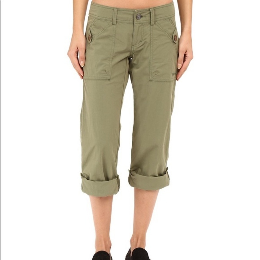 MARMOT Ginny Pant Olive Green Size 12